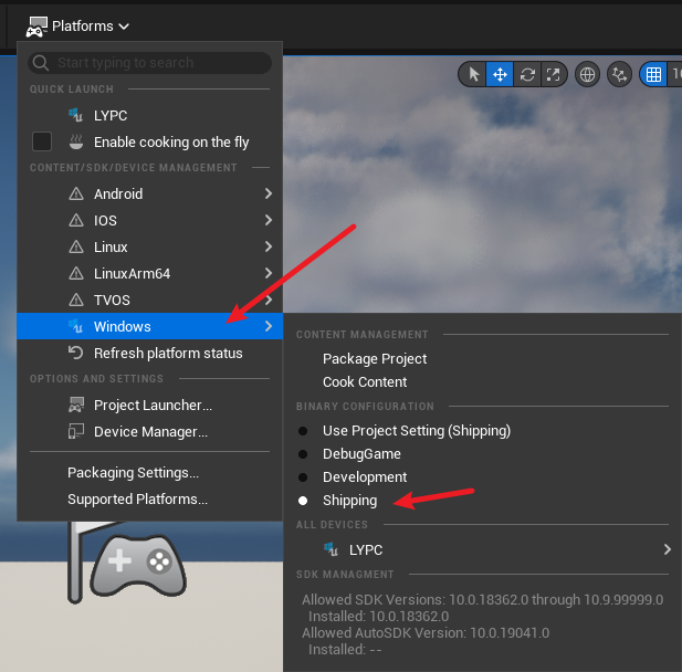 Shipping模式打包